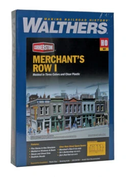 Walthers Cornerstone Merchant's Row I Kit - HO Scale