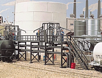 Walthers Cornerstone Oil Loading Platform Kit - HO Scale 3 Walthers Cornerstone Oil Loading Platform Kit - HO Scale