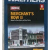 Walthers Cornerstone Merchant's Row II Kit - N Scale -Model Haven Shop 09330000003224 pkg