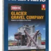 Walthers Cornerstone Glacier Gravel Co. Kit - N Scale -Model Haven Shop 09330000003241 pkg