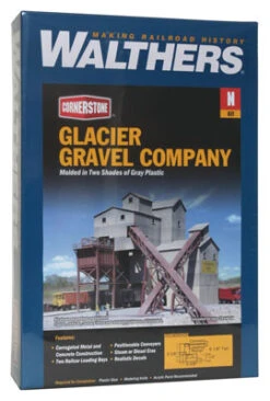 Walthers Cornerstone Glacier Gravel Co. Kit - N Scale