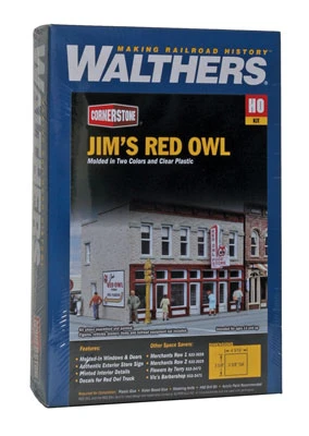 Walthers Cornerstone Jim's Red Owl Kit - HO Scale 3 Walthers Cornerstone Jim's Red Owl Kit - HO Scale