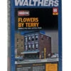 Walthers Cornerstone Flowers By Terry Kit - HO Scale -Model Haven Shop 09330000003473 pkg