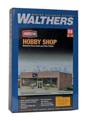 Walthers Cornerstone Hobby Shop Kit - HO Scale 3 Walthers Cornerstone Hobby Shop Kit - HO Scale