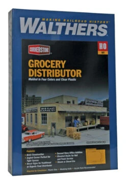 Walthers Cornerstone Grocery Distributor Kit - HO Scale