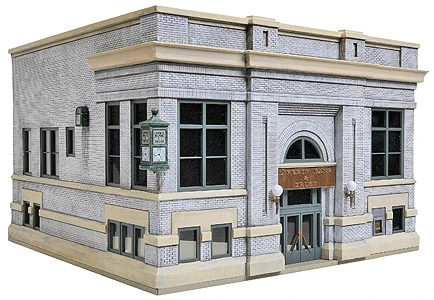 Walthers Cornerstone Liberty Bank & Trust Kit - HO Scale 3 Walthers Cornerstone Liberty Bank & Trust Kit - HO Scale