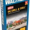 Walthers Cornerstone DQ Grill & Chill(R) Kit - N Scale -Model Haven Shop 09330000003846 pkg