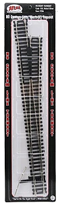 Atlas Model Railroad Co. Code 100 Custom Line(R) Mark IV Turnout -- No. 8, Right Hand