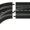 Carrera Lane Change Curve, Left (Out To In), Digital 124/132 1 Carrera Lane Change Curve, Left (Out To In), Digital 124/132 -Model Haven Shop 30363