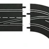 Carrera Lane Change Curve, Right (In To Out), Digital 124/132