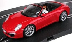 Carrera Porsche 911 Carrera S Cabriolet (red), Digital 132 W/Lights