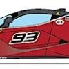 Carrera Ferrari FXX K Evoluzione "No.93", Digital 132 W/Lights -Model Haven Shop 30971