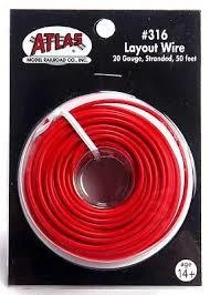 Layout Wire - 50' 15.2m -- Red 3 Layout Wire - 50' 15.2m -- Red