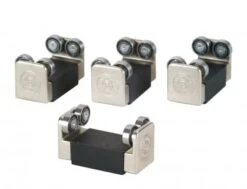 Bachmann Industries Display/Test Stand Rollers - E-Z Riders(TM) -- Rolling W/Ball Bearings For Powered Axles Pkg(4)