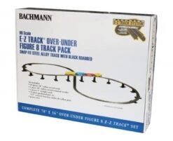 Bachmann Steel Alloy E-Z TRACK® Over-Under Figure 8 Track Pack (HO Scale)