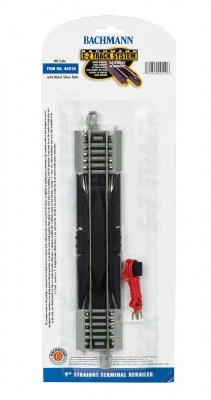 Bachmann 9" Straight Terminal Rerailer With Wire (HO Scale)