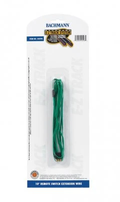 Bachmann 10' Green Switch Extension Wire (All Scales)