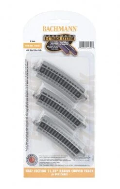 Bachmann Half Section 11.25" Radius Curved Track (N Scale)
