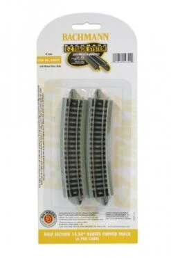 Bachmann Half Section 15.50" Radius Curved Track - N Scale