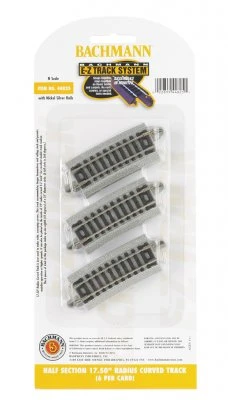 Bachmann Half Section 17.50" Radius Curved Track - N Scale
