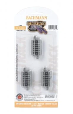 Bachmann Quarter Section 11.25" Radius Curved Track (N Scale)