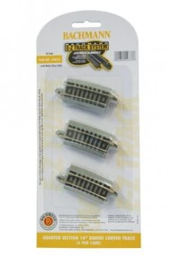 Bachmann Quarter Section 14" Radius Curved Track - N Scale