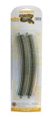 Bachmann 15.50" Radius Curved Track - N Scale