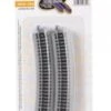 Bachmann 17.50" Radius Curved Track (N Scale) -Model Haven Shop 44855