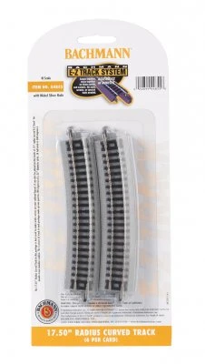 Bachmann 17.50" Radius Curved Track (N Scale)