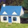 Bachmann Plasticville Cape Cod House Kit (HO Scale) -Model Haven Shop 45131