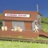 Bachmann Plasticville Freight Station Kit (HO Scale) -Model Haven Shop 45171