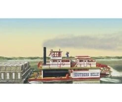 Lindberg 1/64 Southern Bell Paddle Wheel Steamship
