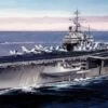 Italeri 1/720 USS Saratoga CV-60 -Model Haven Shop 5520itl