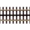 Atlas 10" Straight Track With Brown Ties