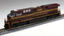 Bachmann Industries GE ES44AC W/Sound & DCC -- Norfolk Southern #8102 (Pennsylvania Heritage Scheme, Tuscan, Gold) HO Scale