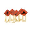 LIONEL CONSTRUCTION ZONE SIGNS #2 -Model Haven Shop 681064 01