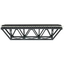 Atlas Model Railroad Co. 65' Deck Truss Bridge - Kit -- Code 100 Nickel-Silver Rail - 9" 22.9cm