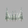 JTT 4 To 6" 24pc Snow-Covered Spruce Trees -Model Haven Shop 92007