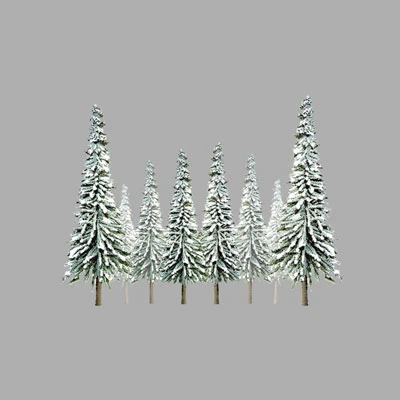 JTT 4 To 6" 24pc Snow-Covered Spruce Trees 3 JTT 4 To 6" 24pc Snow-Covered Spruce Trees