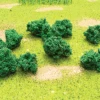 JTT Miniature Tree Foliage Clumps & Undergrowth ​1/2 To 1" Tall - 55pcs -Model Haven Shop 95062