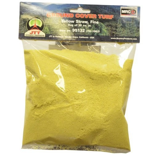 JTT Miniature Tree Fine Turf Yellow Straw Ground Cover 30 Cu In 3 JTT Miniature Tree Fine Turf Yellow Straw Ground Cover 30 Cu In