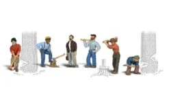 Woodand Scenics Lumberjacks - HO Scale