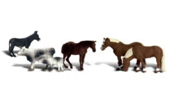 Woodand Scenics Farm Animals - HO Scale
