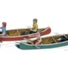 Woodand Scenics Canoers - HO Scale -Model Haven Shop A1918 f 1