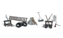 Woodland Scenics Garage Treasures - HO Scale