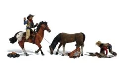 Woodand Scenics Ridin' & Ropin' - HO Scale
