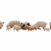 Woodand Scenics Yorkshire Pigs - HO Scale -Model Haven Shop A1957 f 1