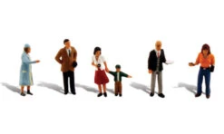Woodand Scenics People Going Places - HO Scale