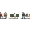Woodand Scenics Bus Stop People - N Scale