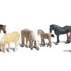 Woodand Scenics Farm Horses - N Scale -Model Haven Shop A2141 f 1